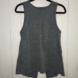 Athleta Women's Foothill Heather Gray Seamless Tank Size XS